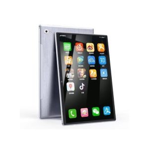 YQ16 4G Tablet PC with 10.1-Inch Display, 3GB RAM, 32GB Storage, Android 10, US Plug, Silver