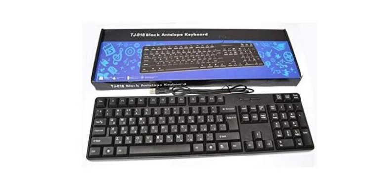 buy KEYBOARD BLACK TJ-818 in kumasi