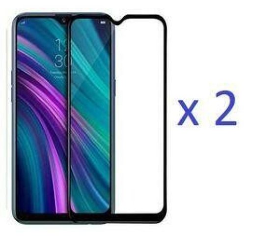 2-Pack Black Tempered Glass Screen Protector for Infinix Hot8 (X650) – Available for Online Purchase at the Best Price in Ghana