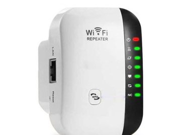 2.4G 300Mbps WiFi Booster Repeater Range Extender Router (L2.3 x W2.1 x H3.3 inches) – TVX6782 – UK Plug