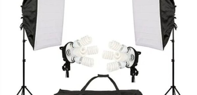 Photography studio continuous kits