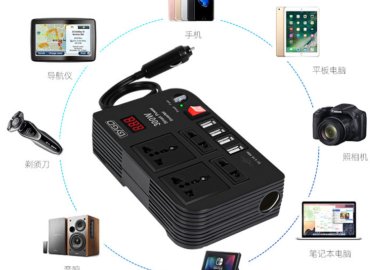 300W Car Inverter and Power Strip