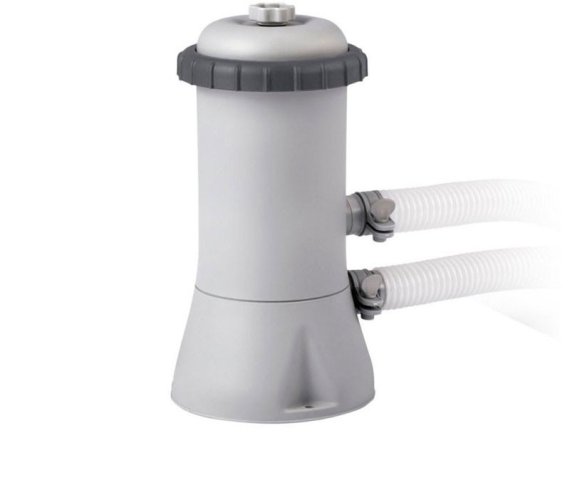 45W Electric Filter Pump for Swimming Pools – 2006 L/H with Type A Filter Cartridge 28604 (D4.1 x H7.87 inches) – Model ghx1523