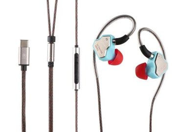 7hz Salnotes Zero Hi-Fi In-Ear Earphones with 10mm Dynamic Driver, Metal Composite Diaphragm, and N52 Magnet