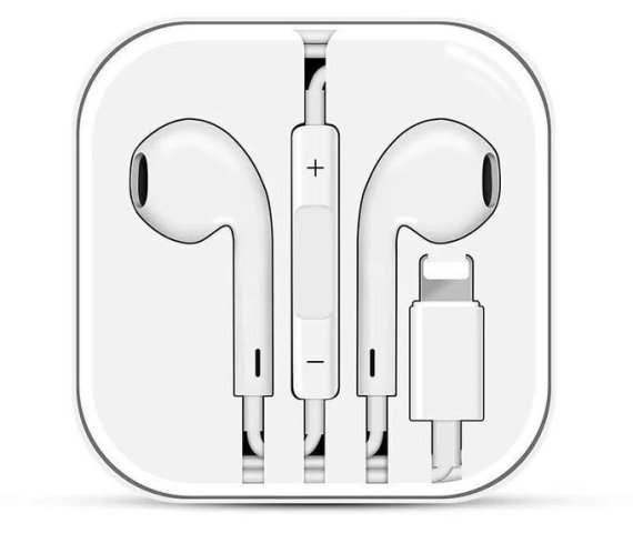 Affordable White Earphones for iPhone 7, 8, X, 11, and 12