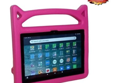 Amazon Kindle Fire HD 7 Kids Tablet – 7-Inch Display – 16GB Storage – 2GB RAM – 1.92MP Rear Camera / 0.92MP Front Camera – Pink + Complimentary SD Card