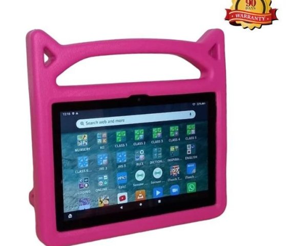 Amazon Kindle Fire HD 7 Kids Tablet – 7-Inch Display – 16GB Storage – 2GB RAM – 1.92MP Rear Camera / 0.92MP Front Camera – Pink + Complimentary SD Card