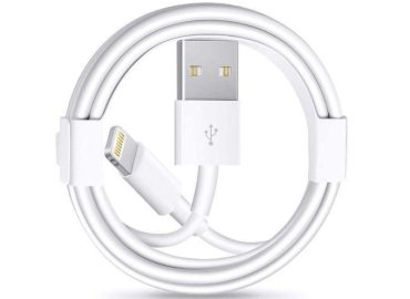Apple 1-Meter White USB to Lightning Charging and Data Sync Cable for iPhone/iPad
