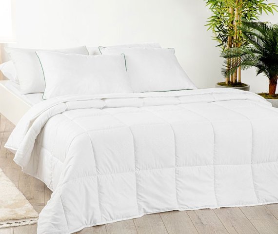 Bamboo Basic Single Pillow Quilt Set (L155 x W215 cm) – EHX1052