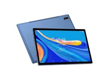 BDF P30 10.1-Inch 4G LTE Tablet PC, 8GB RAM, 128GB Storage, Android 11, EU Plug, Blue