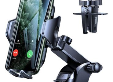 Black 3-in-1 Car Phone Holder