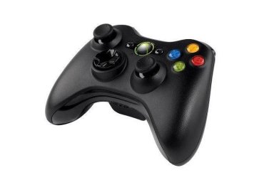 Black Bluetooth Gamepad for Wireless Xbox 360 Controller