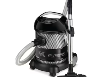 BLACK & DECKER 2000W 20L DRY DRUM VACUUM CLEANER MODEL BV2000-B5