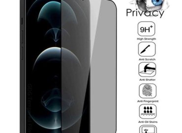 Black Privacy Screen Protector for iPhone 13/13 Pro