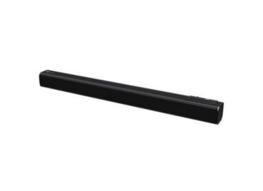 Black Slim Wireless Bluetooth Sound Bar with Rechargeable Battery, TF, USB, FM, and Aux Connectivity