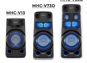 Bluetooth-Enabled High Power Audio Systems by Sony