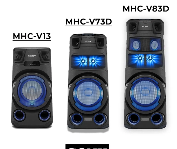 Bluetooth-Enabled High Power Audio Systems by Sony