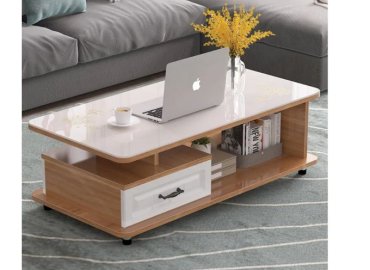 Brown Living Room Coffee Table Set