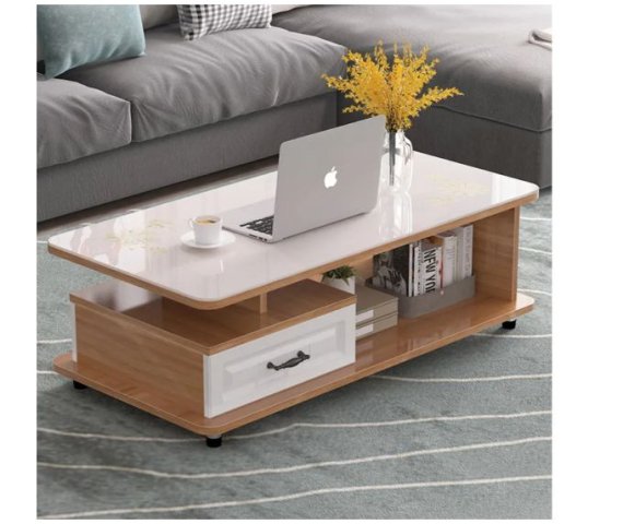 Brown Living Room Coffee Table Set