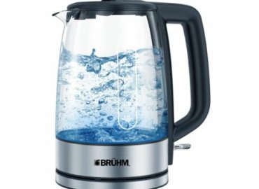 BRUHM 1.7L Glass Electric Kettle Model BKW-17GB