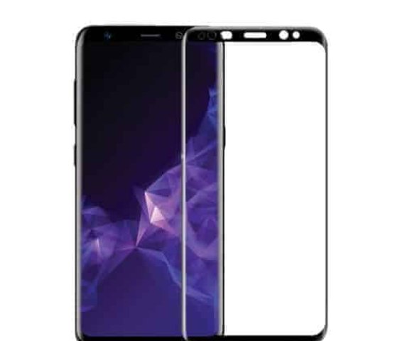 Buy the Best Priced Black Tempered Glass Screen Protector for Samsung Galaxy S8 Plus / S9 Plus Online in Ghana