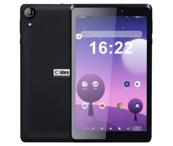 C Idea 8-Inch Portable Reading Tablet – Android 13, 32GB Storage, 4GB RAM, SIM & Wi-Fi, 5000mAh Battery