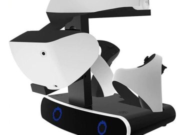 Charging Dock Station for PSVR2 Controller and Headset Stand