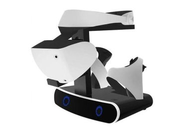 Charging Dock Station for PSVR2 Controllers and Headset Stand