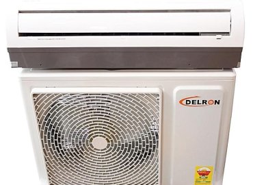 Delron 1.5HP DAC-15NR Split Air Conditioner (R410 Refrigerant) – White
