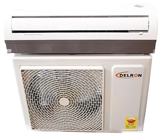 Delron 1.5HP DAC-15NR Split Air Conditioner (R410 Refrigerant) – White