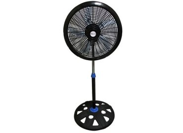 Delron 18B – 18-Inch Black and Blue Standing Fan