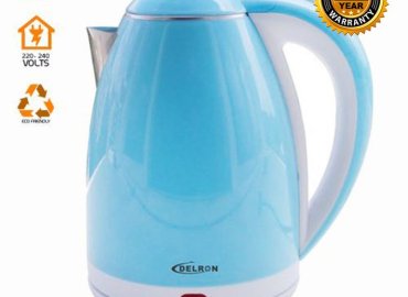 Delron 1.8L Electric Kettle – Blue and White