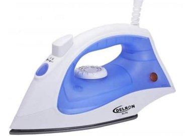 Delron 3-Pin Steam Iron