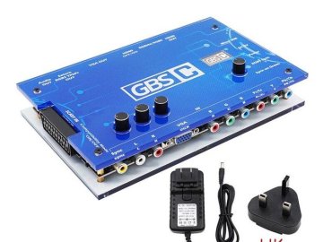 GBS Control GBSC Video Converter: RGBS to VGA and HDMI Adapter for Retro Game Consoles like SEGA Dreamcast, PlayStation 2, and GameCube (NGC)