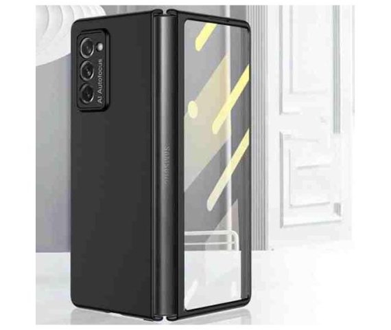 Gkk Case with Integrated Screen Protector for Samsung Galaxy Z Fold 5 – Black