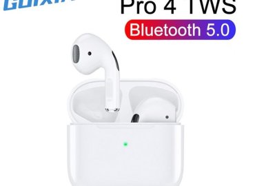 GUIXIA Pro4 TWS Wireless Bluetooth Earbuds – White