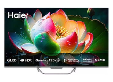 HAIER 65-Inch QLED 4K TV with Voice Control – Model H65S800UX