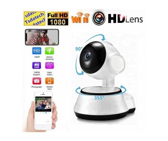 High-Definition Portable Wi-Fi Night Vision Camera for Home Use