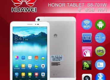 Huawei MediaPad T1 8.0 (S8-701U / 701W) 8-Inch Tablet with Android 4.3 and 8GB Storage