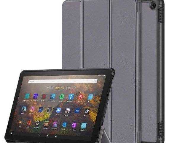 Intelligent Leather Cover for Amazon Fire HD 10 (2023)