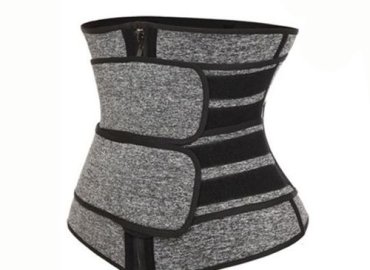 JMA Neoprene Sauna Waist Trainer – Gray