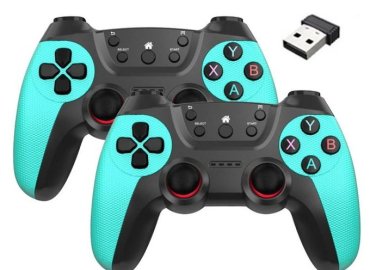 KM-029 Mint 2.4G Dual Wireless Controller – One for Two