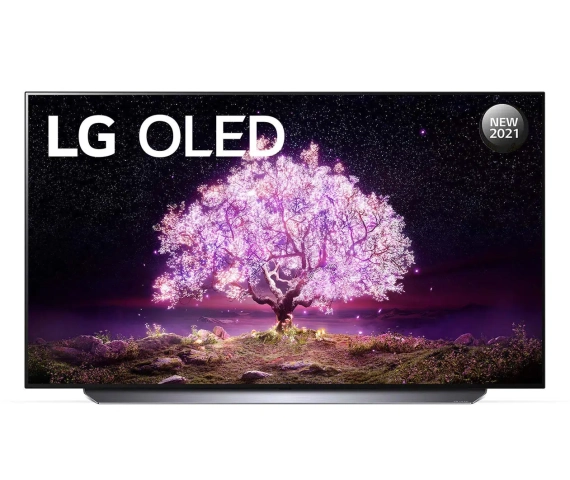 LG 48-Inch C1 Series OLED 4K TV, Self-Lighting OLED, a9 Gen4 AI 4K Processor, Perfect Black & Perfect Color (OLED48C1PVB)