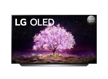 LG 55-Inch C1 Series OLED 4K TV, Self-Lit OLED Technology, a9 Gen4 AI 4K Processor, Perfect Black & Perfect Color (Model: OLED55C1PVB)