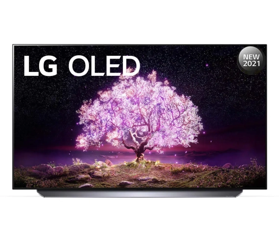 LG 55-Inch C1 Series OLED 4K TV, Self-Lit OLED Technology, a9 Gen4 AI 4K Processor, Perfect Black & Perfect Color (Model: OLED55C1PVB)
