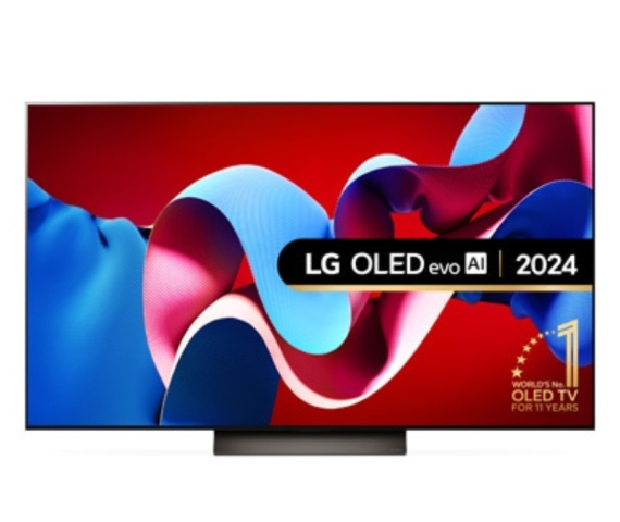 LG 55-Inch OLED AI 4K Smart TV Model OLED55C46LA