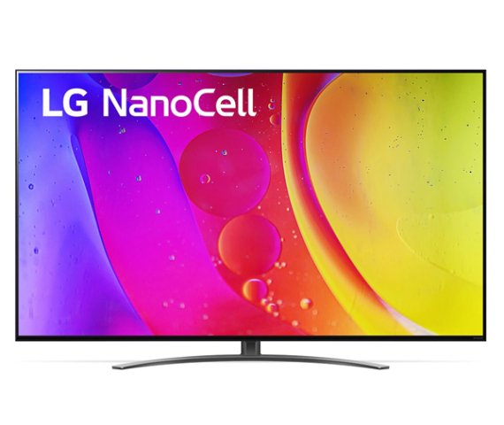 LG 65-Inch NANO84 Series NanoCell TV with Cinema Screen Design, 4K Active HDR, WebOS Smart AI ThinQ, and Local Dimming – Model 65NANO846QA