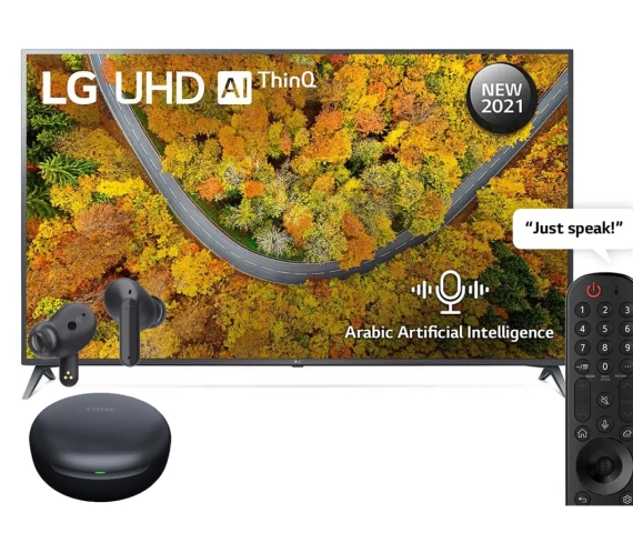 LG 70-Inch 4K UHD TV – 75 Series (Model: 70UP7550PVD)