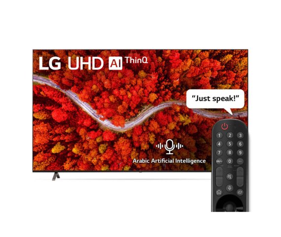 LG 82-Inch UHD 4K Smart TV Series 80 – HDR10 Pro, Dolby Vision, Dolby Atmos, a7 Gen4 AI Processor 4K, HGiG Model 82UP8050PVB