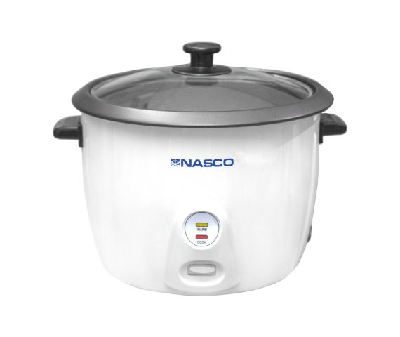 Nasco 1.8-Liter Rice Cooker – Model NAS-RC1.8WB